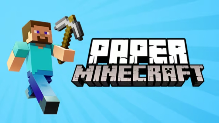 paper minecraft 3d